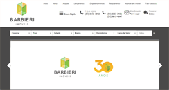 Desktop Screenshot of barbieriimoveis.com.br